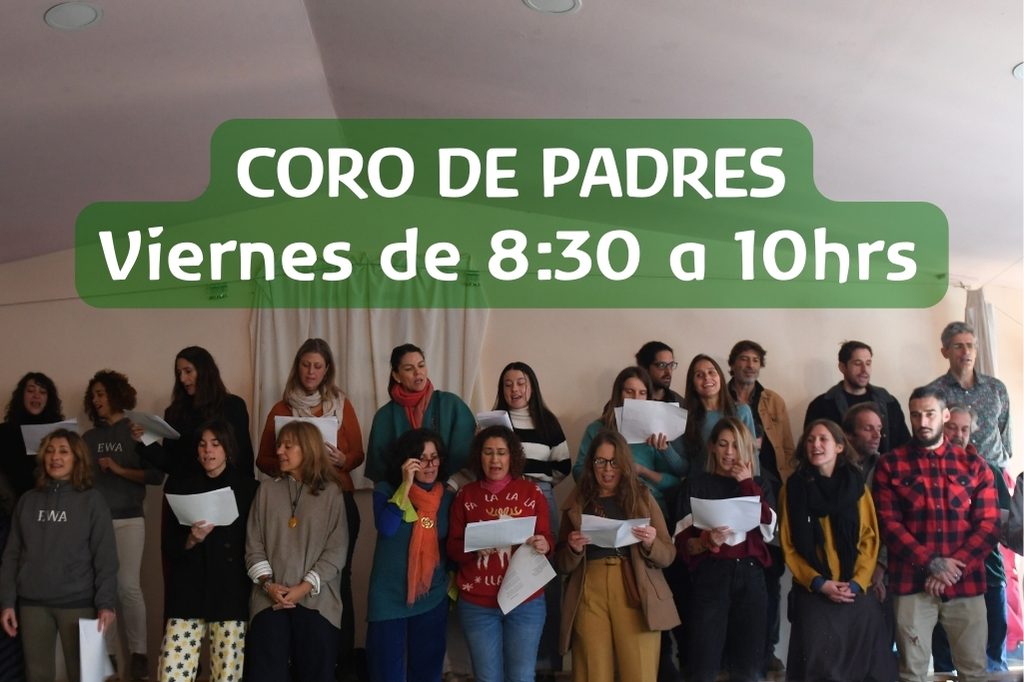 CORO DE PADRES Viernes de 830 a 10hrs